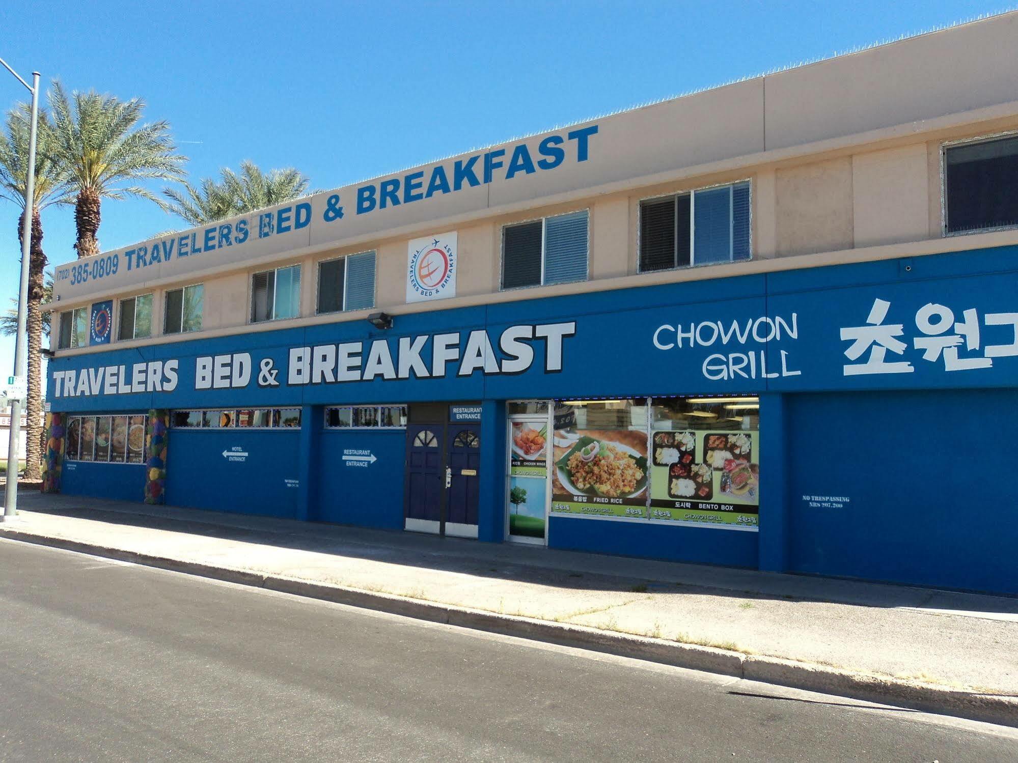 Travelers Bed & Breakfast Hostel Las Vegas Exterior foto